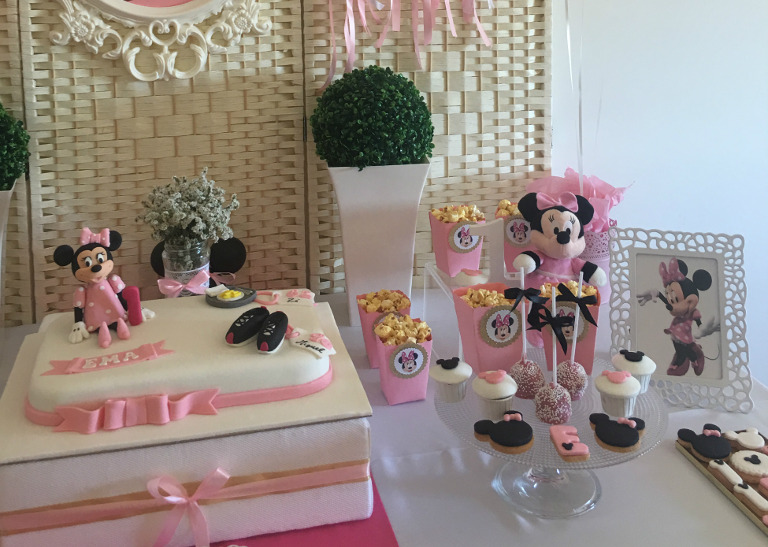 Minnie e o 1º Aniversário da Ema - Balão de Sonhos :: organização de festas e eventos Algarve, Lagos